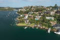 Prestige waterfront houses at Seaforth, Australia