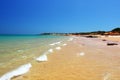 Prestine Beach along the Indian Ocean, near Broome, Western Australia Royalty Free Stock Photo