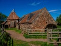 Preston Mill watermill on the River Tyne, East Linton, Scottish Borders