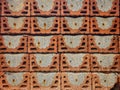 Prestressed lintel with ceramic jacket for construction Royalty Free Stock Photo
