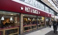 Pret a Manger, in London, UK Royalty Free Stock Photo