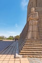 Sculpture of the Unknown Voortrekker leader at the Voortrekker M