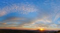 Pretoria sunset panorama Royalty Free Stock Photo