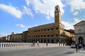 Pretorio Palace in pisa on sunny day