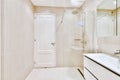 Pretty bathroom in stylish house Royalty Free Stock Photo