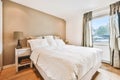 Pretty bedroom interior Royalty Free Stock Photo