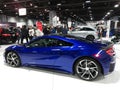 Pretty Blue Acura Sports Car