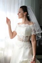 Pretty bride. Royalty Free Stock Photo