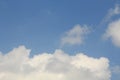 Pretty bright blue sky image with beautiful cloud