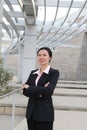 Pretty Chinese Business Woman Royalty Free Stock Photo