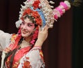 Pretty chinese opera actress Royalty Free Stock Photo