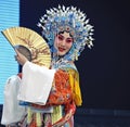 Pretty chinese traditional opera actress