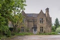 Pretty Cottages with climbing plants in the village of Broadway, in the English county of Worcestershire, Cotswolds, UK Royalty Free Stock Photo