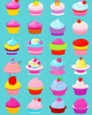 Pretty cupcake wallpaper