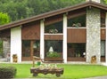 Pretty decorated house, France.