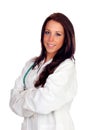 Pretty doctor girl Royalty Free Stock Photo