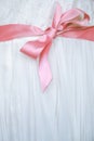 Pretty Dress With Pink Bow Royalty Free Stock Photo