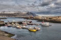 The pretty fishing village of Djupivogur in eastern Iceland