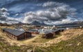 The pretty fishing village of Djupivogur in eastern Iceland