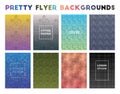 Pretty Flyer Backgrounds.