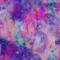 Pretty Galaxy Cosmos Marble Effect Print Royalty Free Stock Photo