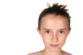 Pretty girl's face Royalty Free Stock Photo
