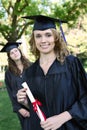 Pretty Graduation Woman Royalty Free Stock Photo