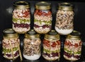 Pretty jar meals mainly beans