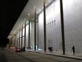 Pretty John F. Kenney Center at Night Royalty Free Stock Photo