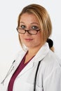 Pretty Lady Doctor Royalty Free Stock Photo