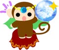 The pretty little monkeys Royalty Free Stock Photo
