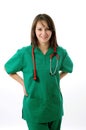 Pretty medical woman Royalty Free Stock Photo