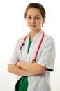 Pretty medical woman Royalty Free Stock Photo