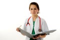 Pretty medical woman Royalty Free Stock Photo