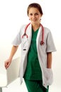 Pretty medical woman Royalty Free Stock Photo