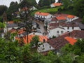 The pretty medieval village of san andres de teixido, la coruna, galicia, spain, europe