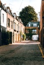 Pretty mews in Notting Hill Royalty Free Stock Photo