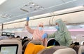 10 3 2023 stewardess or air hostess of Royal Brunei before boarding in Brunei airport