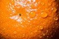 Every single detail of orange skin Royalty Free Stock Photo