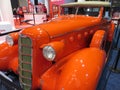 Pretty Orange LaSalle Series 50 Convertible Coupe Royalty Free Stock Photo