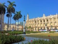 Pretty park in the city of Havana in Cuba 16.12.2016 Royalty Free Stock Photo