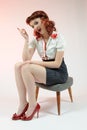 A pretty pin up girl