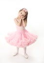 Pretty preschool ballerina Royalty Free Stock Photo