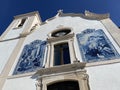 Pretty Small Town Church in Aveiro in Portugal