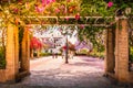 A pretty square in Ayamonte, Andalucia, Spain