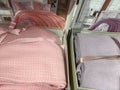 Pretty storage basket and Bedcovers