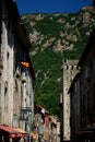 A pretty street in the pretty walled town of Villfranche de Conflent