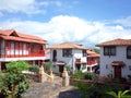 A pretty street in Pueblito Boyacense