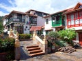 A pretty street in Pueblito Boyacense