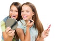 Pretty Teenage Girls Royalty Free Stock Photo